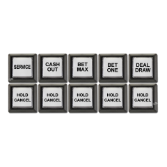 IGT Game King Slant Button Set