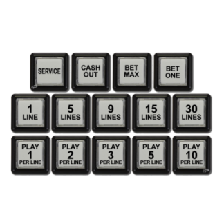 IGT I-Game Plus Button Set (17")