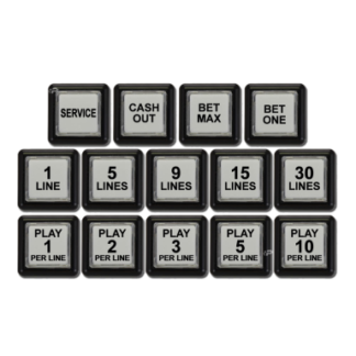 IGT Players Edge Button Set