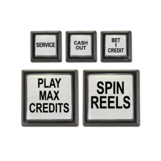 IGT S2000 3-Reel Button Set