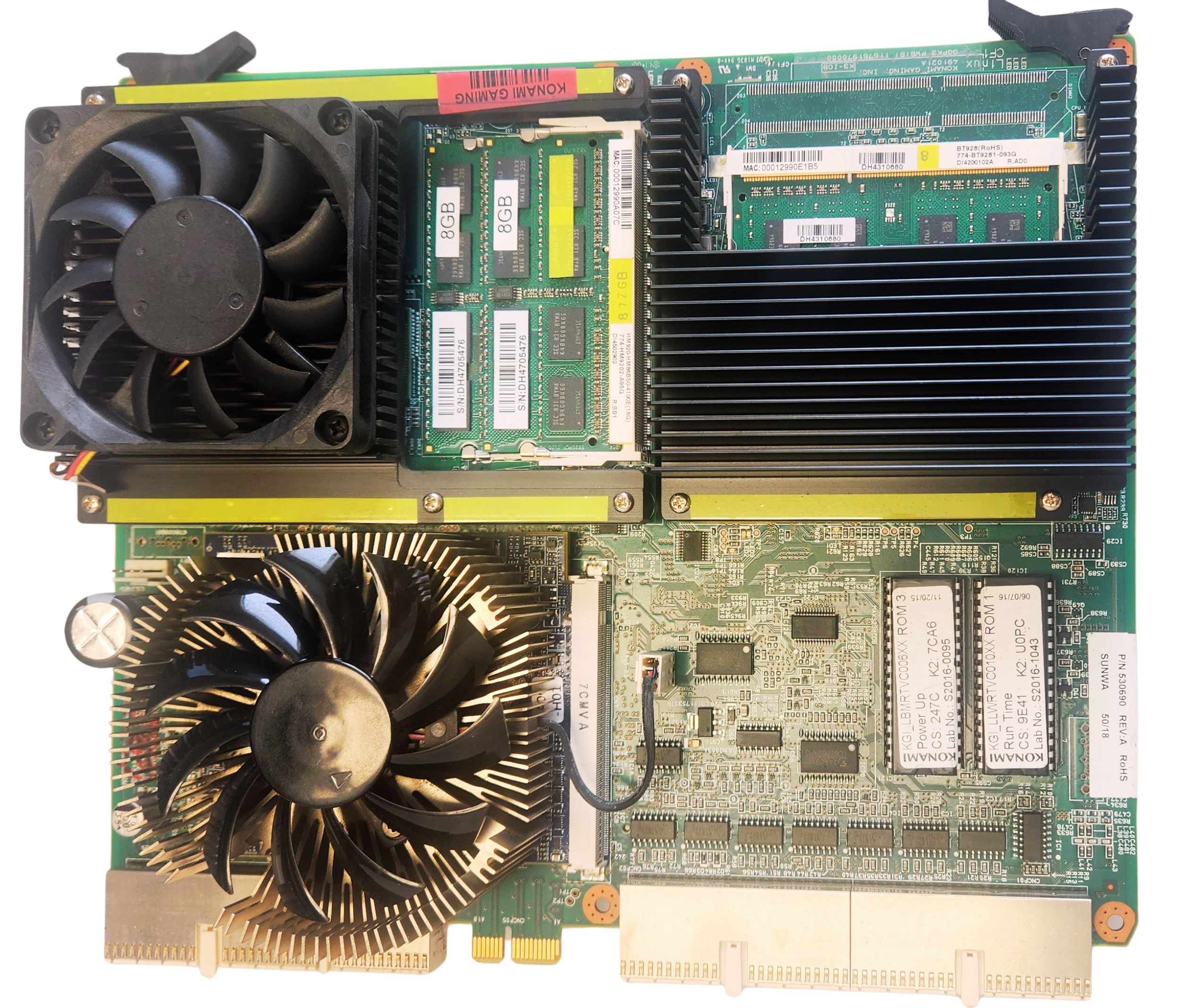 Konami KP3.5+ CPU